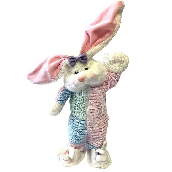 GANZ | Toys | Vintage Ganz Ribbed Chenille Pastel Plush Stuffed Singing ...